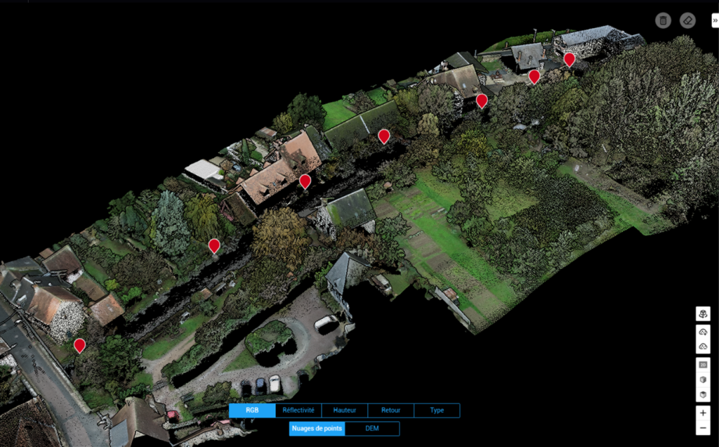 Conotech DETECTION RESEAUX TOURS Orthophoto Drone